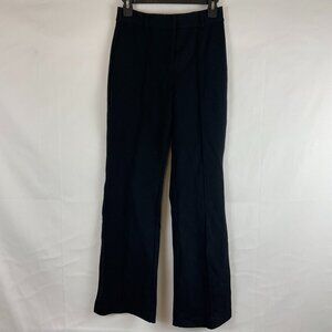 Jason Wu Pants 4 Black Boot Cut Stretch Pleat Detail